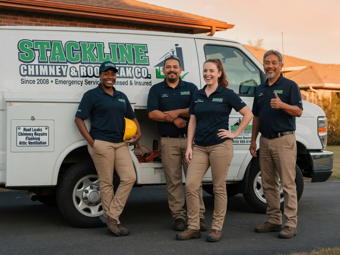 Chimney flashing repair company in Oak Hill, AL